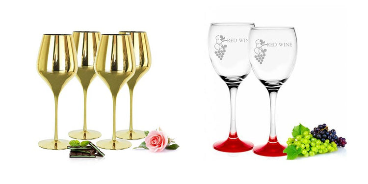 Wein- und Sektgläser