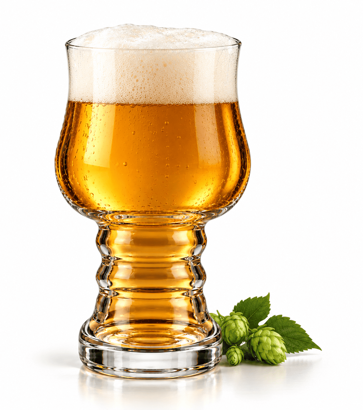6er Set Biergläser 500ml Craft Beer Gläser IPA Bierglas Pils Lager Profilfuß