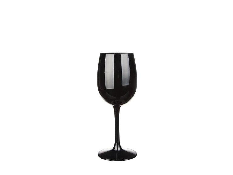 Wine glasses set 300ml in a pack of 6, black red wine glasses, white wine glasses, wine goblet