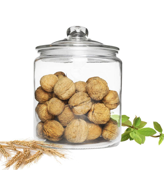 Vorratsglas 4L mit Deckel Glasbehälter Vorratsgefäß Aufbewahrungsglas Bonboniere Keksdose Einmachglas