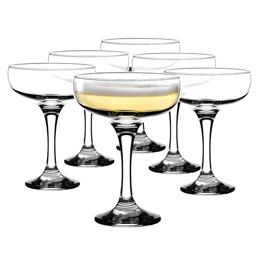 6 Martinigläser 170ml Martinischalen Cocktailschale Cocktailgläser
