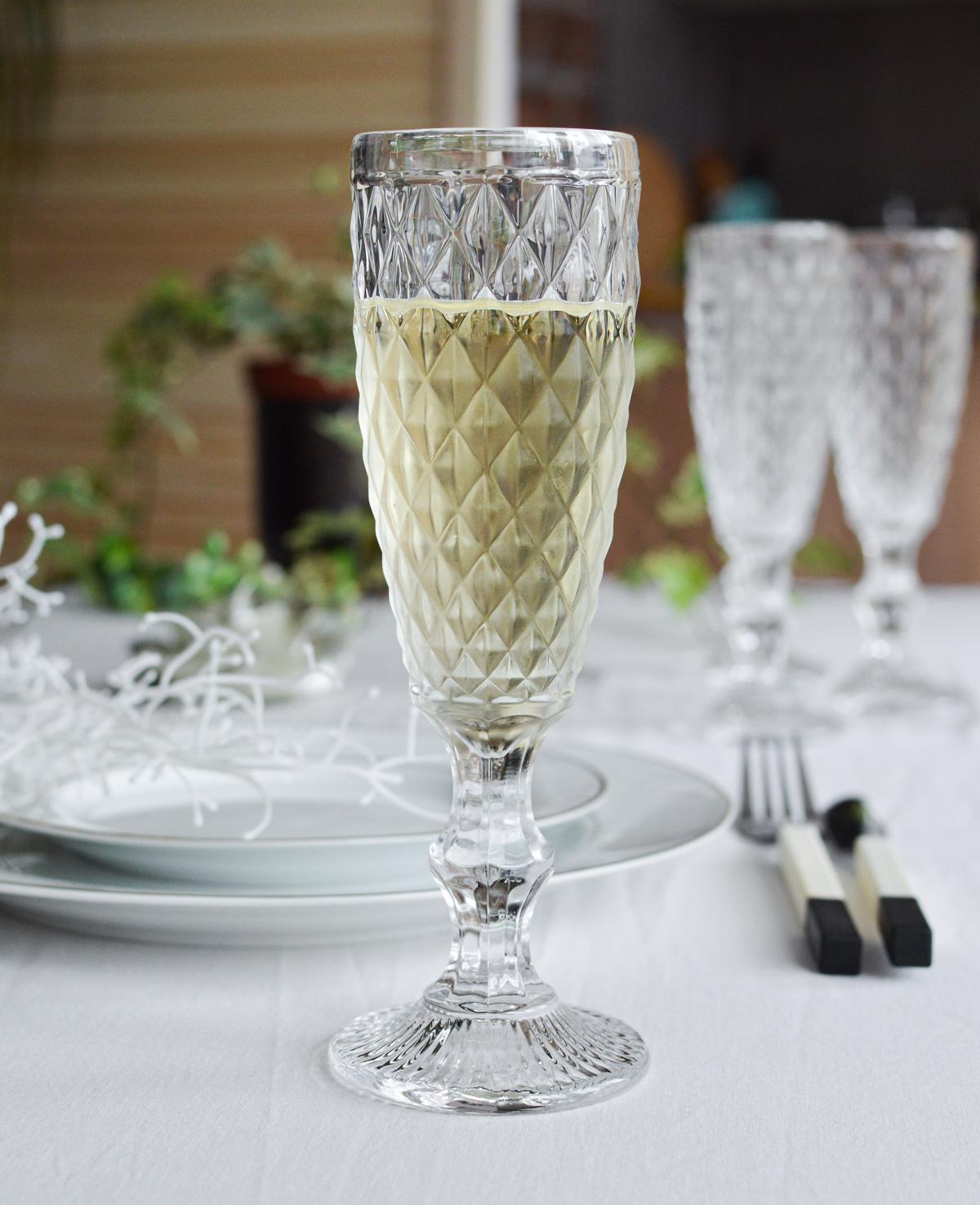 6 Sektgläser 150ml auf Fuß Sektkelche Champagner Prosecco Sektglas Proseccoglas