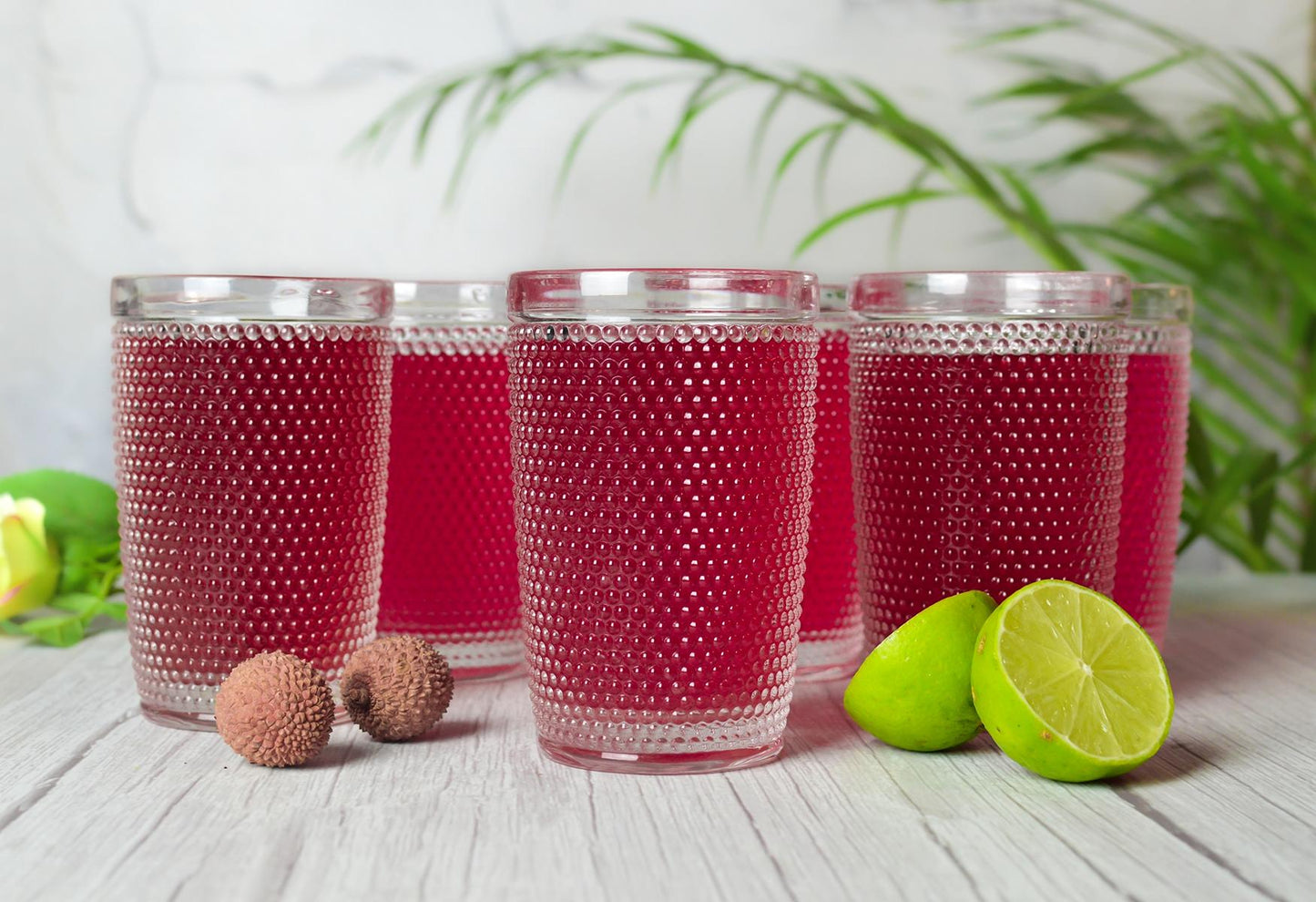 6 Trinkgläser 300ml Wassergläser Saftgläser Cocktailgläser Dorena