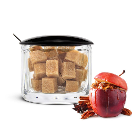 Sugar bowl with lid + spoon storage jar, jam jar, spice jar, parmesan jar