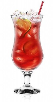 6 Hurricane-Cocktailgläser/ Longdrinkgläser/ Trinkgläser 480ml