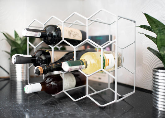 Metal wine rack for 11 bottles bottle holder wine bottle rack wine holder