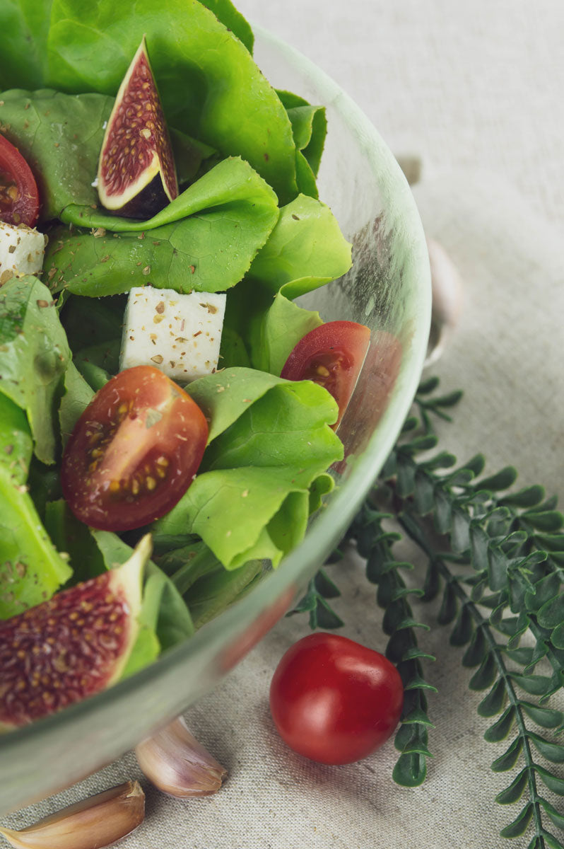 Große Salatschale 2L Salatschüssel Servierschale Schüssel Schale Glasschale