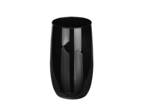6 Schwarze Trinkgläser 420ml Wassergläser Saftgläser Cocktailgläser Lo