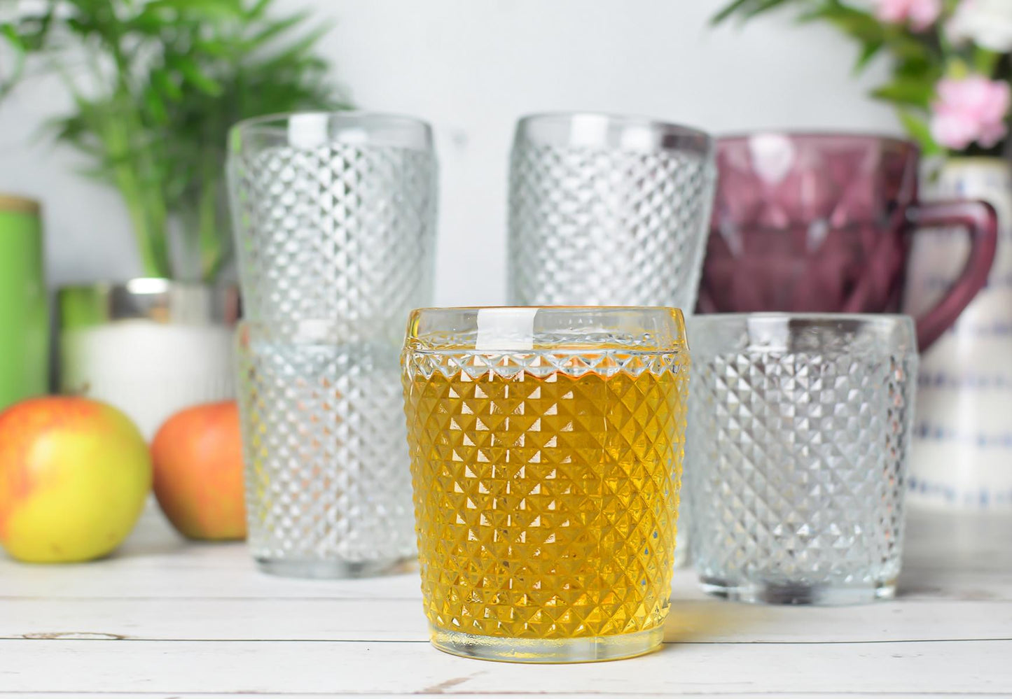 6 verres à boire 300ml, verres à eau, verres à jus, verres à cocktail, verres à long drink