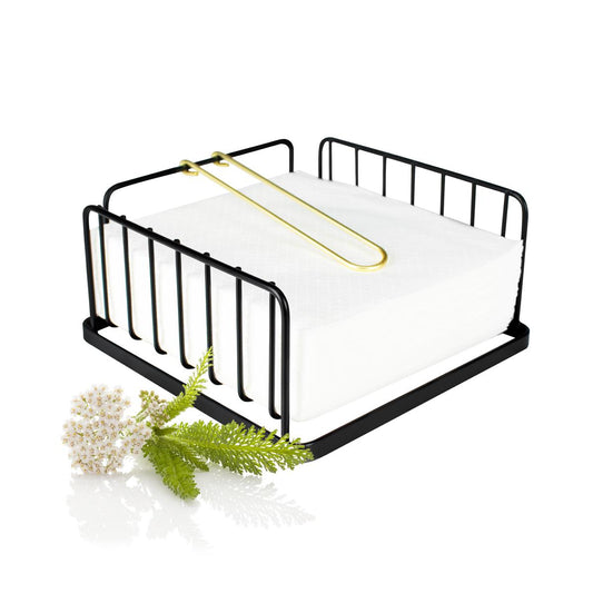 Serviettenhalter aus Metall Serviettenständer Serviettenablage Serviettenspender