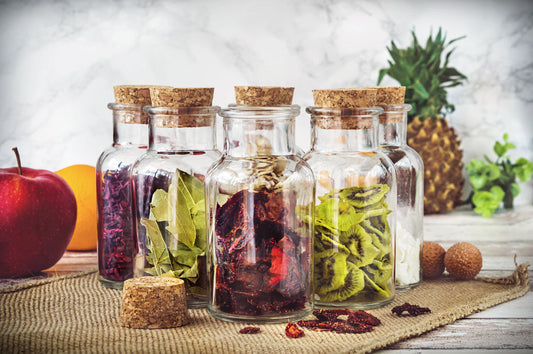 12 spice jars with cork closure 280ml storage jar spice jars glass jar storage jars