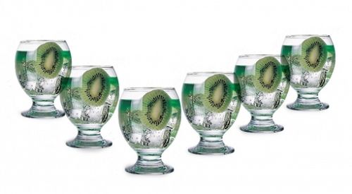 6 verres à boire 250 ml, verres à eau, verres à jus, verres à dessert, verres à boissons gazeuses