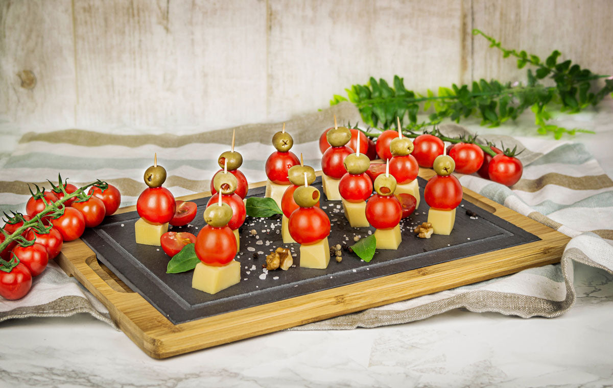 Wooden and slate serving plate, bed tray, breakfast tray, serving tray, cheese plate, cheese board, slate plate