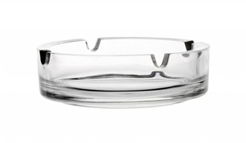 2 x ashtrays Ø10cm glass ashtray glass ashtray glass