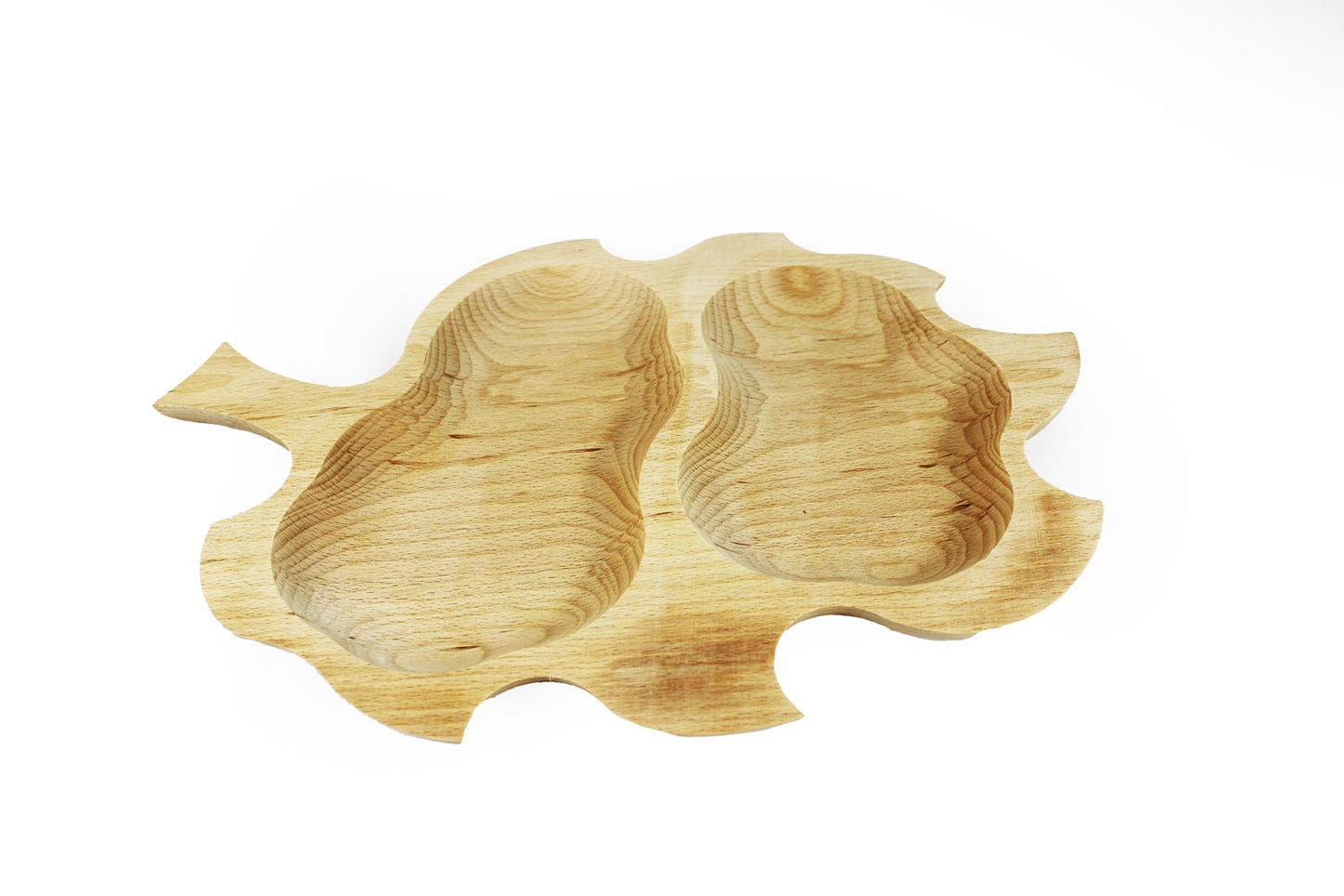 Buchenschale 37cm Schüssel Obstschale Holzschale Schale Knabberschale