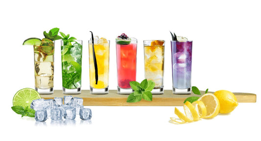 6 shot glasses with wooden board tasting set tequila glasses vodka glasses stamper