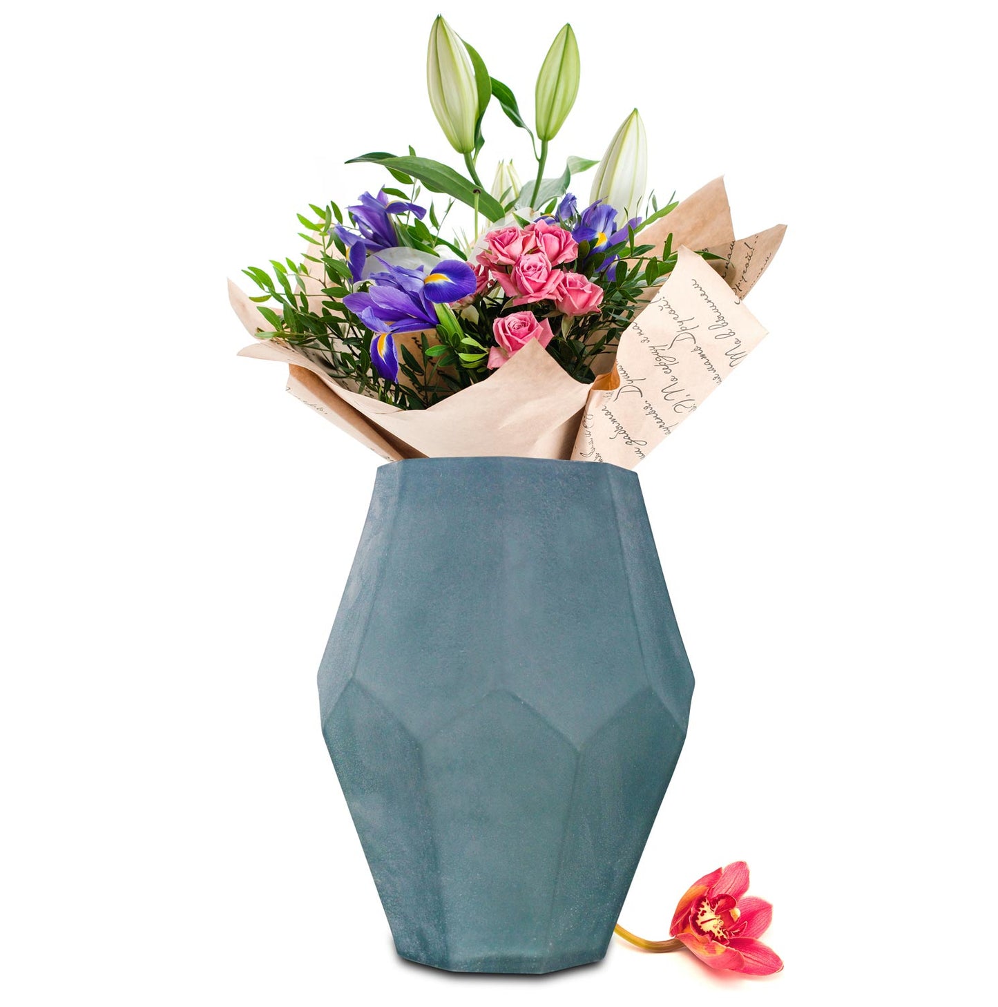 Blumenvase Sofia Vase Tischvase Glasvase Dekovase Blumentopf Pflanztopf