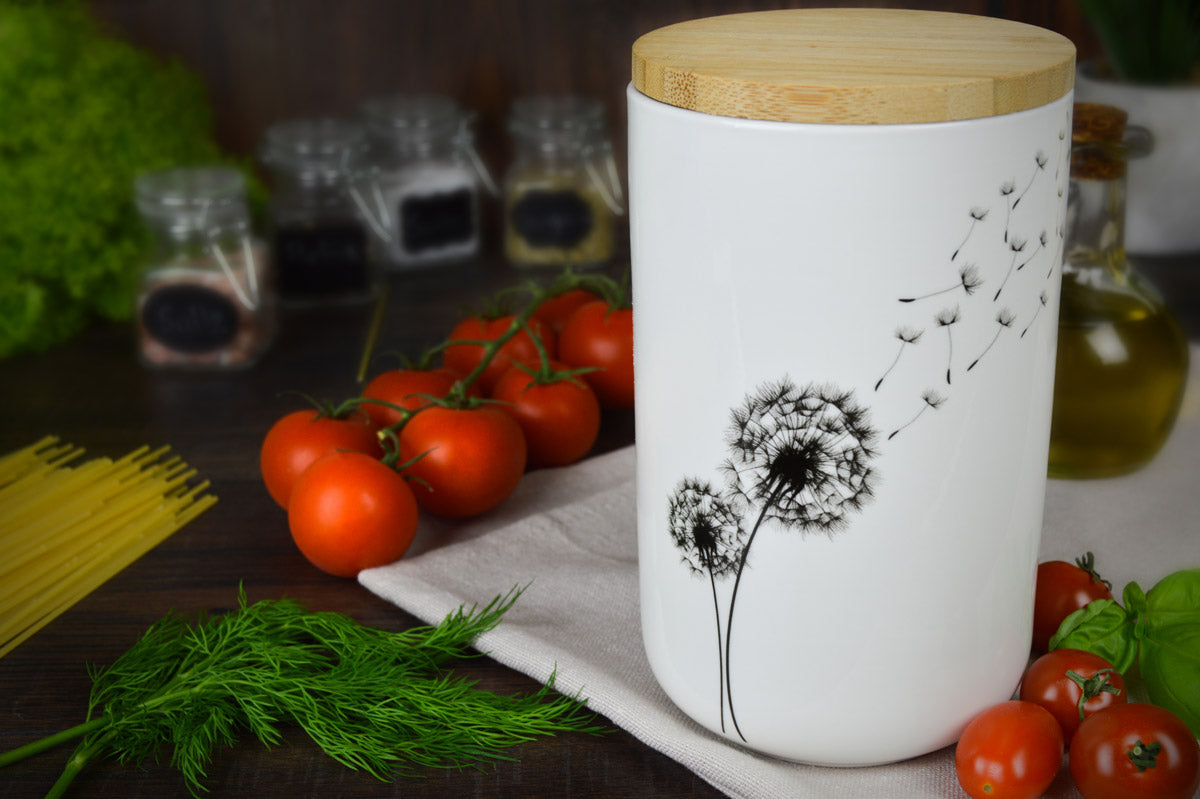 Pot de conservation en porcelaine, pot de conservation, pot de conservation #7