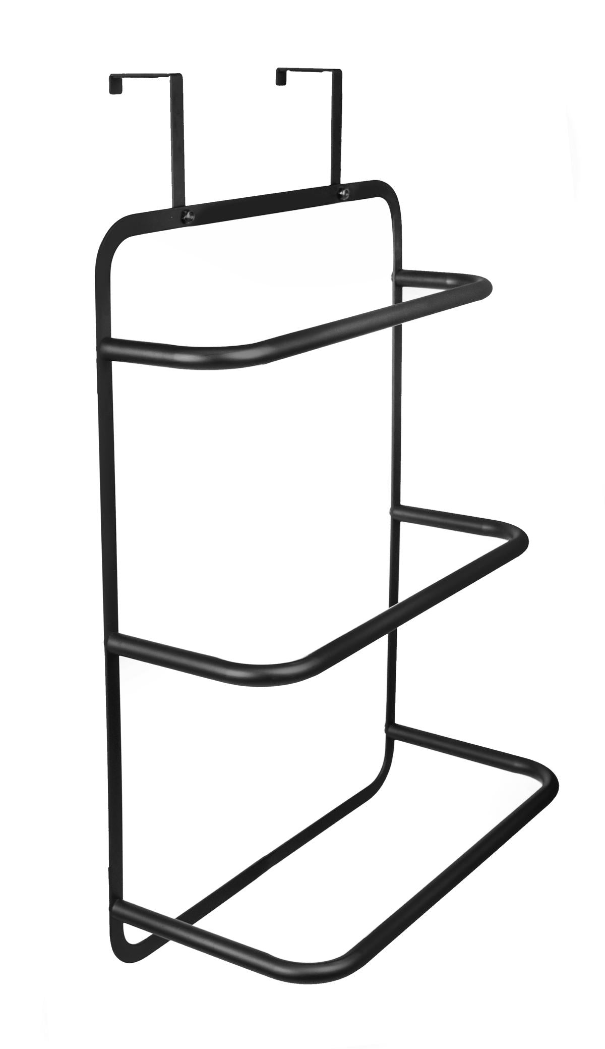 Towel rack door made of metal towel rail door holder door hanging shelf