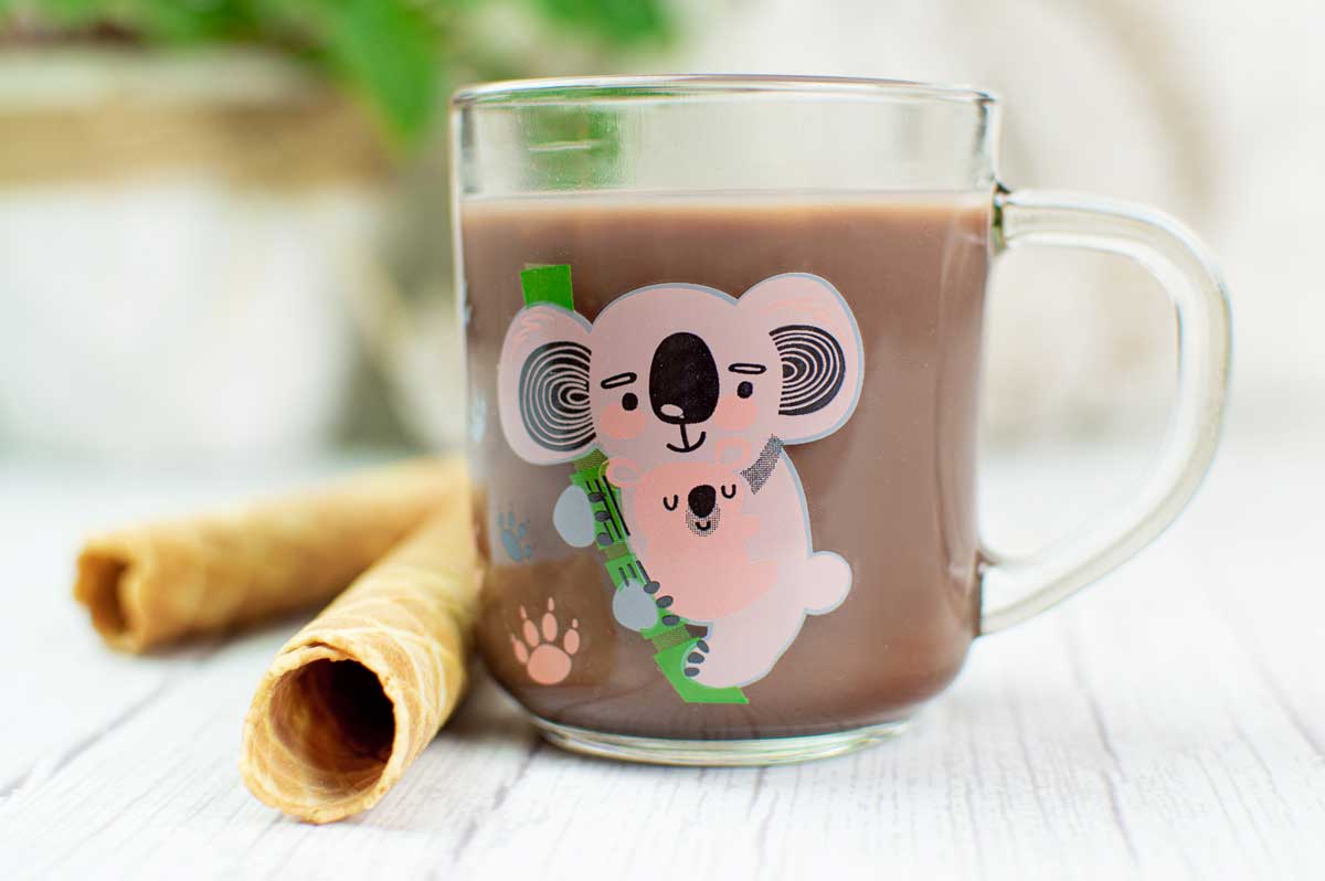 Sendez 6 Tier-Motiv Becher Tassen 230ml Teegläser Kindergläser Trinkgläser Saftgläser
