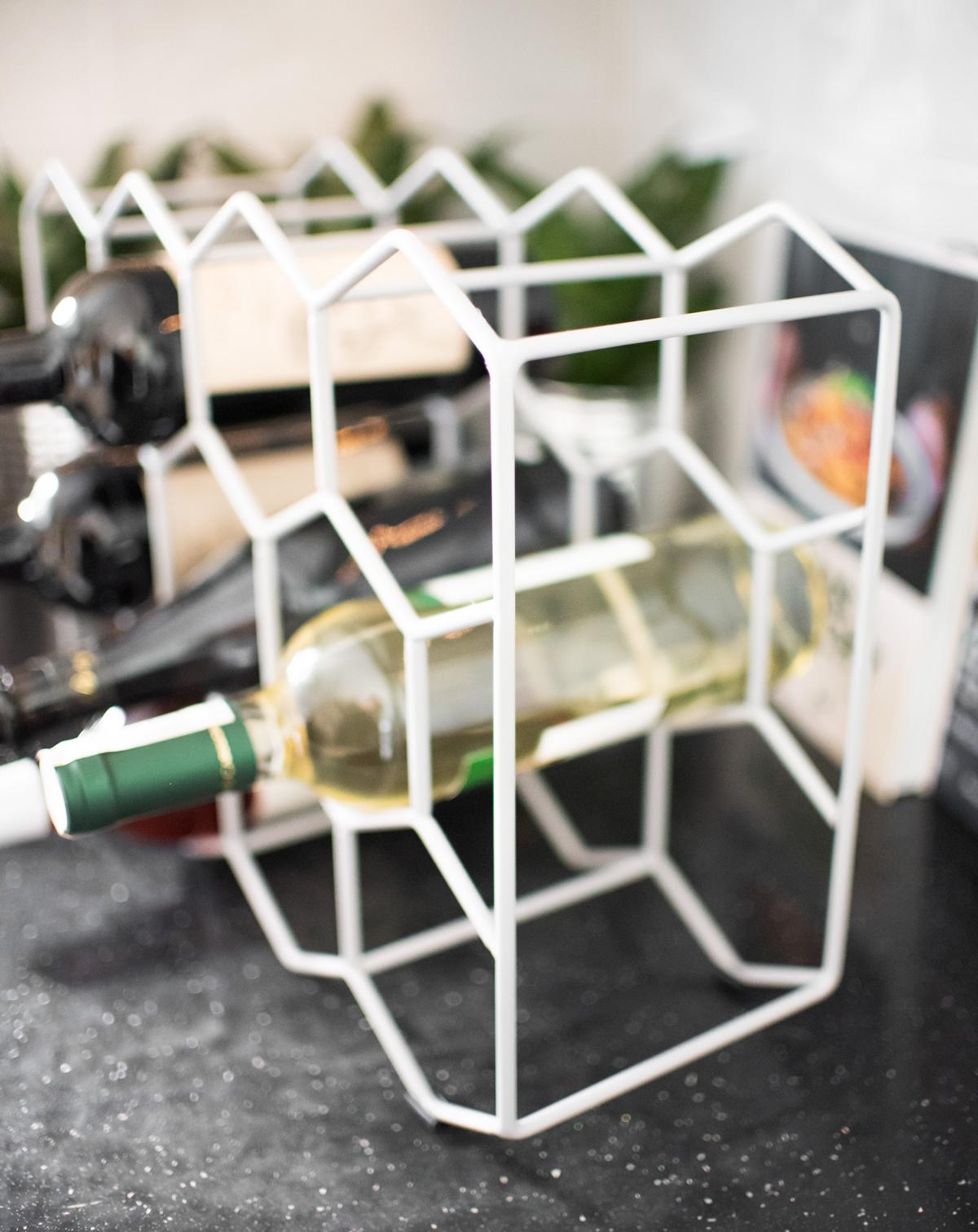 Casier à vin en métal pour 11 bouteilles porte-bouteille casier à bouteilles de vin porte-bouteille