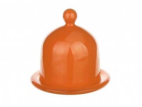 Glass hood with plate 12.5cm Rainbow glass bell cake bell muffin bell muffins 8 variants
