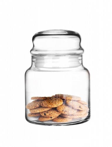 Storage jar, storage jars, storage jar, storage container, glass container with lid
