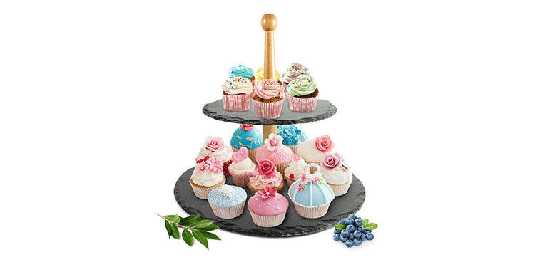 Cake and cake plates