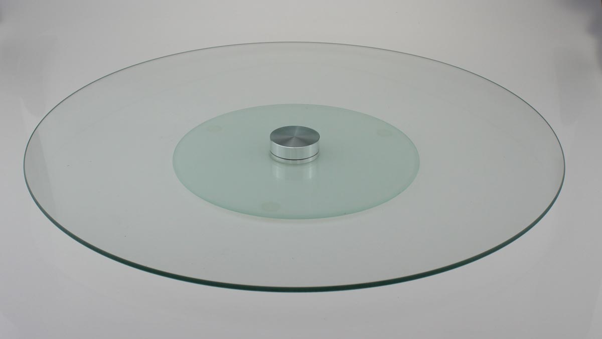 Drehbar Kuchenteller Tortenplatte aus Glas ø40 cm Servierplatte Servie
