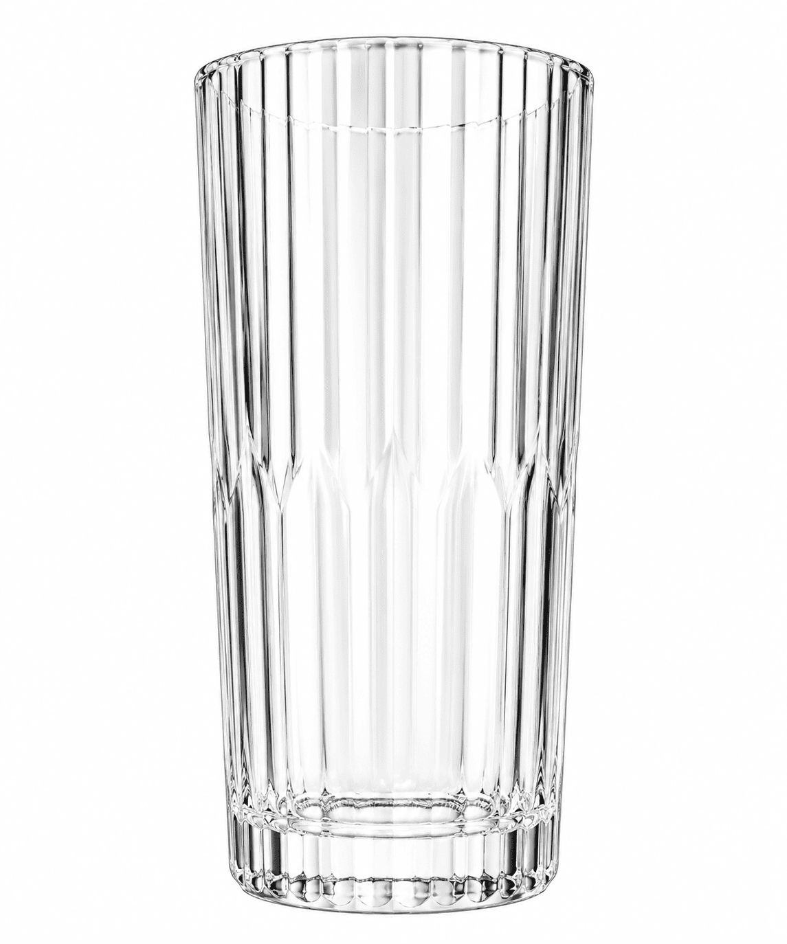 6er Set Trinkgläser 310ml Geriffelt Wassergläser Longdrinkgläser Rillenglas