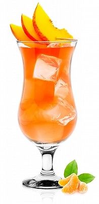 6 Hurricane cocktail glasses/long drink glasses/drinking glasses 480ml