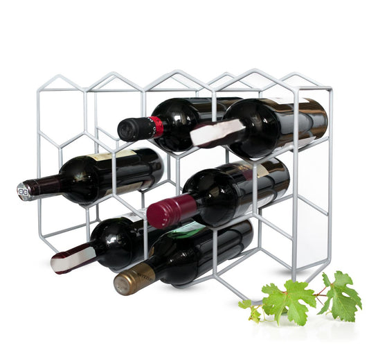 Metal wine rack for 11 bottles bottle holder wine bottle rack wine holder