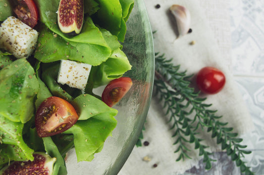 Große Salatschale 2L Salatschüssel Servierschale Schüssel Schale Glasschale