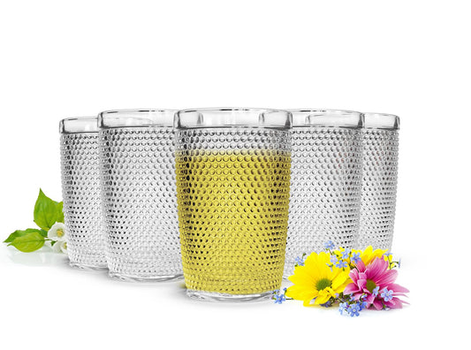 6 Trinkgläser 300ml Wassergläser Saftgläser Cocktailgläser Dorena