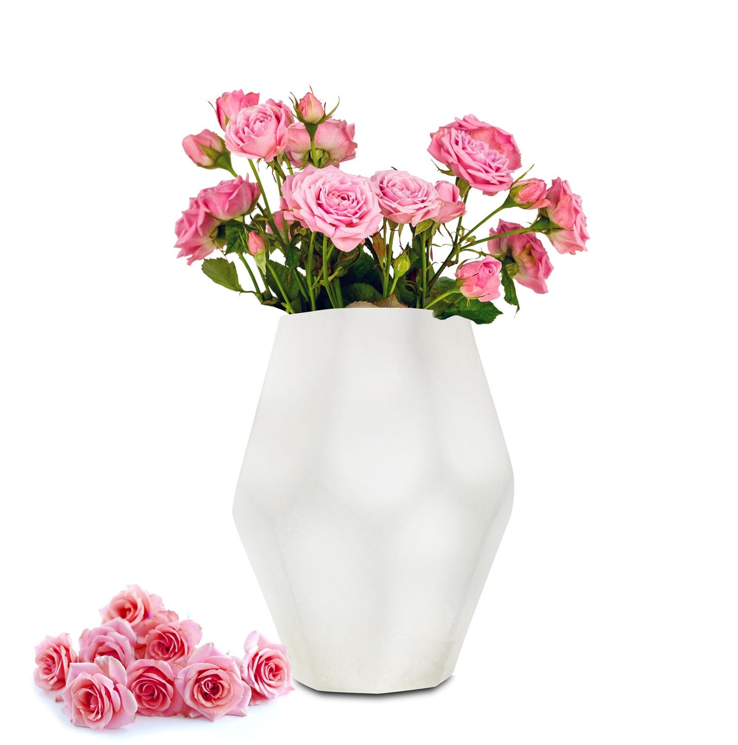 Vase à fleurs Sofia vase de table vase en verre vase décoratif pot de fleur pot de plante