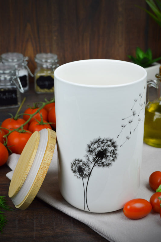 Storage jar made of porcelain storage container jar storage jar #7