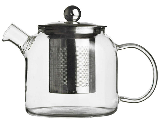 Teapot with stainless steel filter tea maker glass pot tea strainer tea tea filter